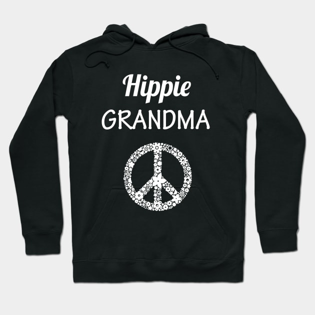 Hippie Grandma Hoodie by martinroj